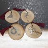 25 Κορμός γούρι silver