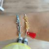 Mama bracelet metallic