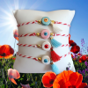 March ceramic Evil Eye