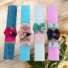 Bow minimal candles