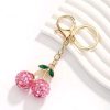 Μπρελόκ Cherry strass pink