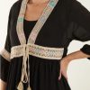 Κιμονό ethnic black