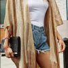Lurex kimono gold