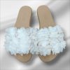 Flower white flat