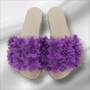 Flower purple flat