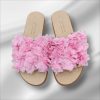 Flower pink flat