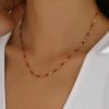 Judy necklace red